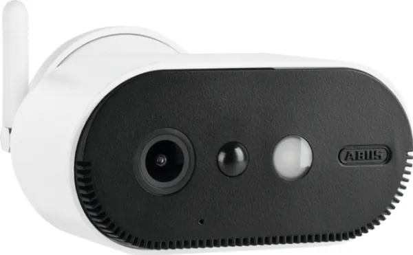 ABUS PPIC91520, IP-sikkerhetskamera, Inne & Ute, Trådløs, 3000 K, Vegg, Sort, Hvit