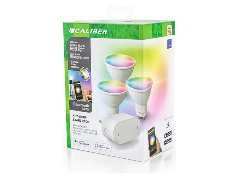 Caliber GU10 Smart Home starter pack LED-pærer