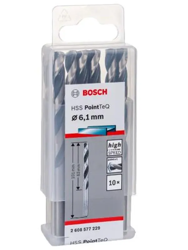 Bosch HSS spiralbor PointTeQ 6,1 mm