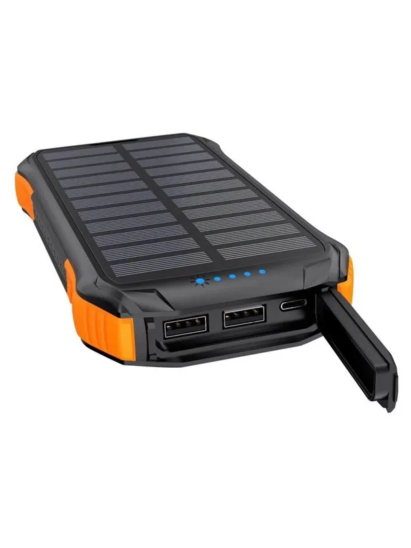 Choetech Solar + Qi Nødlader - 10000 mAh