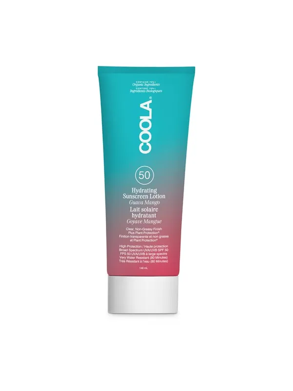 Coola Hydrating Sunscreen SPF 50 Lotion Guav Mango 148ml