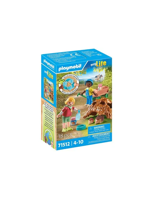 Playmobil My Life - Stell av pinnsvinfamilien