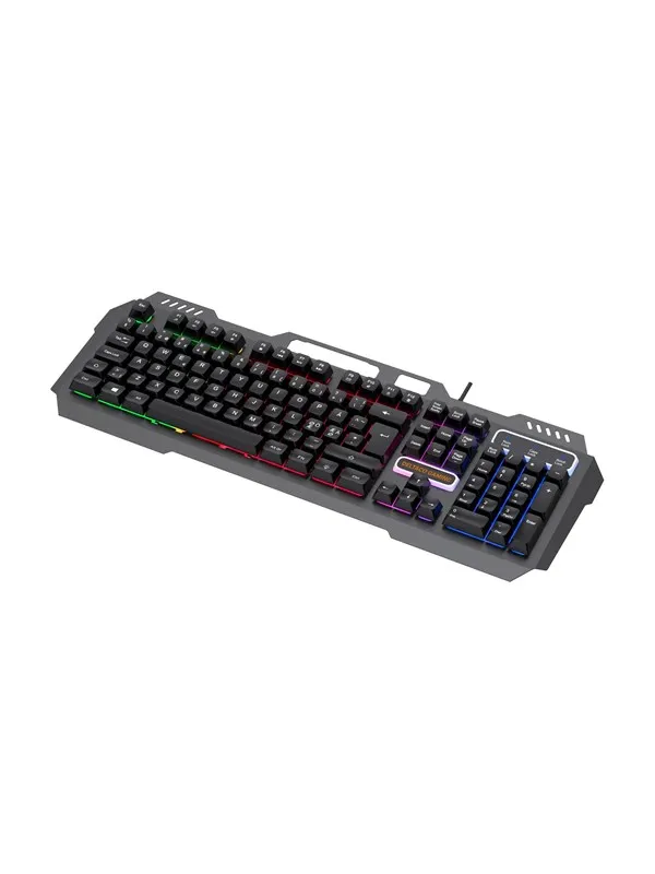 Deltaco GAMING DK130 - Gamingtastatur - Nordisk - Svart