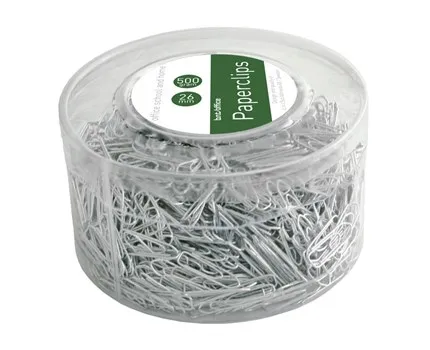 Papirclips 26 mm sølv 500g