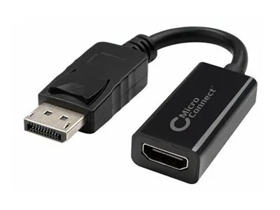 MicroConnect - Video adapter - DisplayPort hann til HDMI hunn