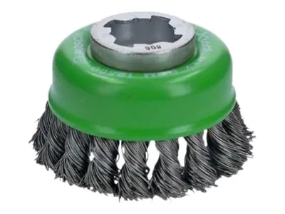 Bosch X-LOCK-koppbørste, vridd, 75, rustfritt stål 75 mm, 0,5 mm, X-LOCK