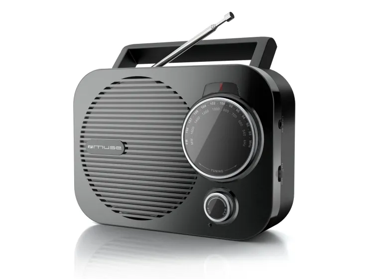 Muse M-050 R Bærbar radio, AUX-inngang, Svart