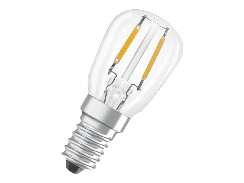 OSRAM SPECIAL - LED-filamentlyspære - form: T26 - klar finish - E14 - 1.6 W (ekvivalent 5 W) - klasse G - behagelig varmt lys - 2400 K