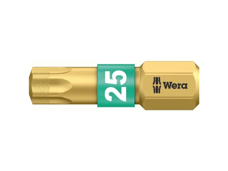 Borskruebit TX20/25 mm Wera 1/4 BITORSION med diamantbelegg [05066104001]