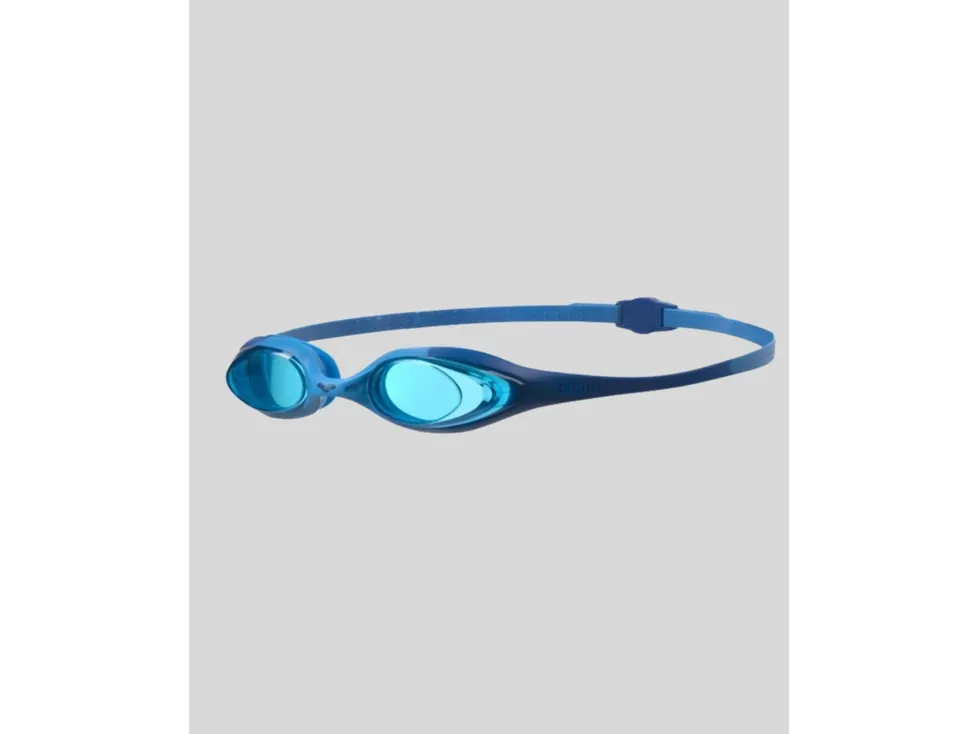 Arena Spider Junior, Unisex, En Størrelse, Blå, Silikon, Lyseblå, Polykarbonat