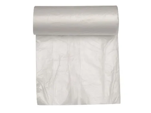 Spandepose 20ltr B500xL500mm 16my LDPE med Fals Kompakt Klar,24 rl x 50 stk/krt