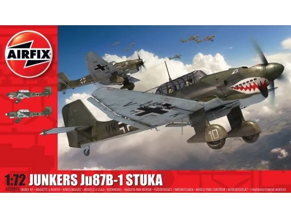 Junkers Ju87 B-1 Stuka plastbyggesett