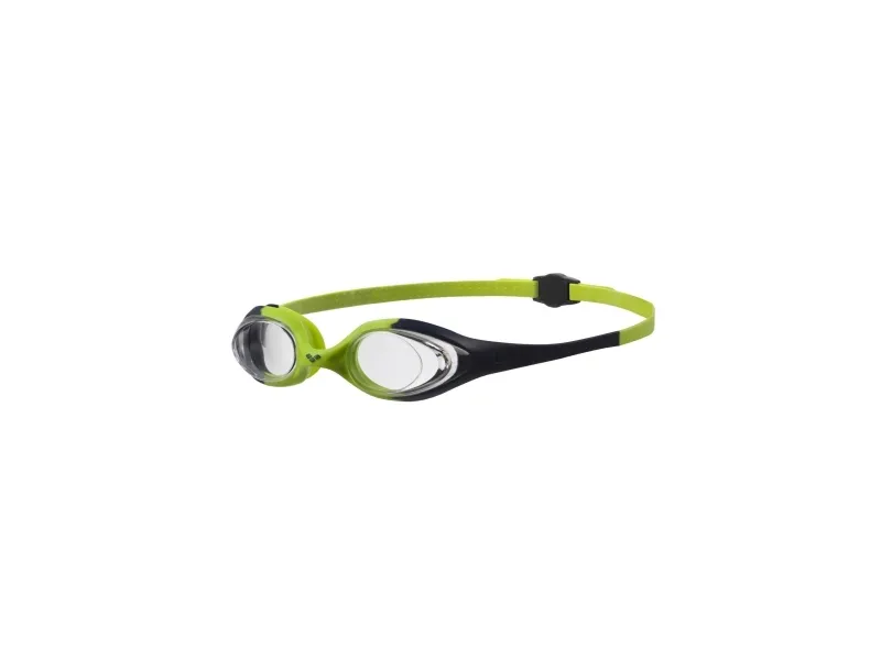 Arena Spider Jr, Unisex, En Størrelse, Sort, Gult, Silikon, Gjennomsiktig, Polykarbonat