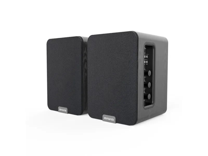 Aiwa ASP-A200, 2-veis, 2.0 kanaler, Trådløs, 25 W, 40 - 20000 Hz, Sort
