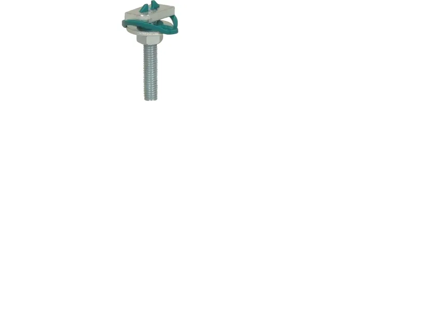 WALRAVEN BIS RapidRail® Hammerfix T-bolt M10x30mm, tykkelse 5,0mm, SW17, for skinne WM 0 til 35. Elforzinket