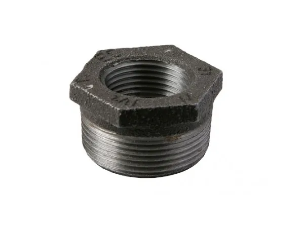 Nippelmuffe sort 1 - 3/4