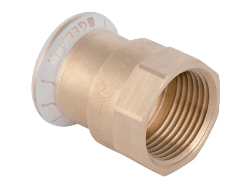 Geberit 61802, Slangekontakt, 1/2, Kopper