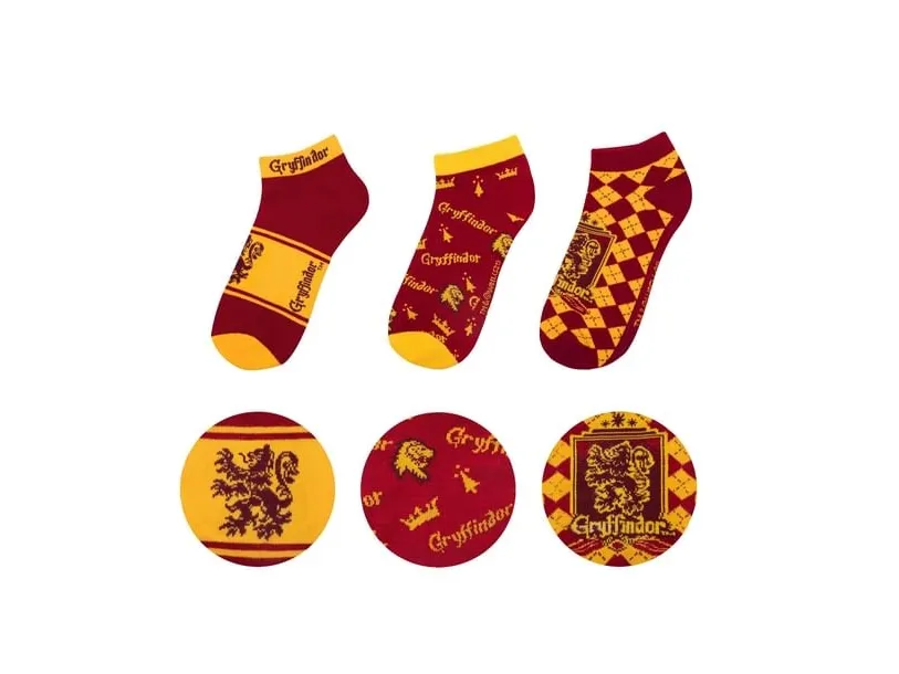 Gryffindor ankelstrømper