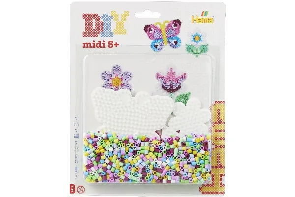 Revell Hama midi blisterpakke sommerfugl & blomst
