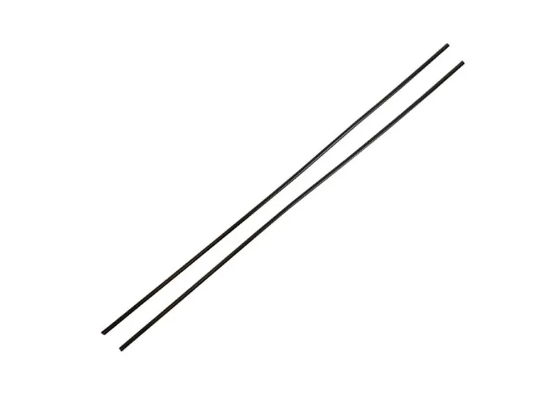 Dørkantbeskytter sort gummi 60 cm