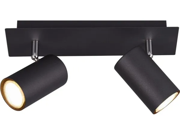 Taklampe Trio Spot utenpåliggende svart Trio MARLEY 802400232