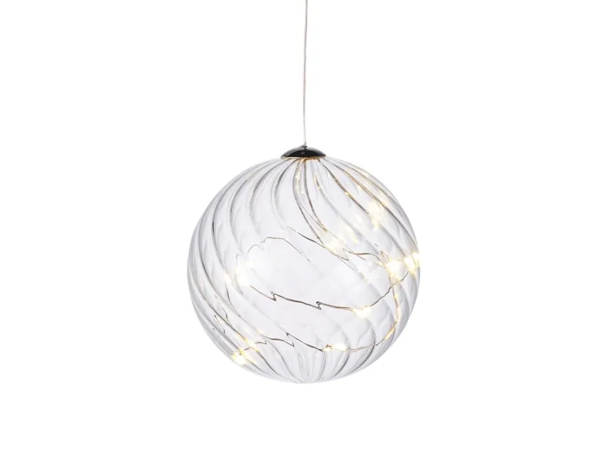 Sirius Wave Ball - Klar - Ø 10 cm