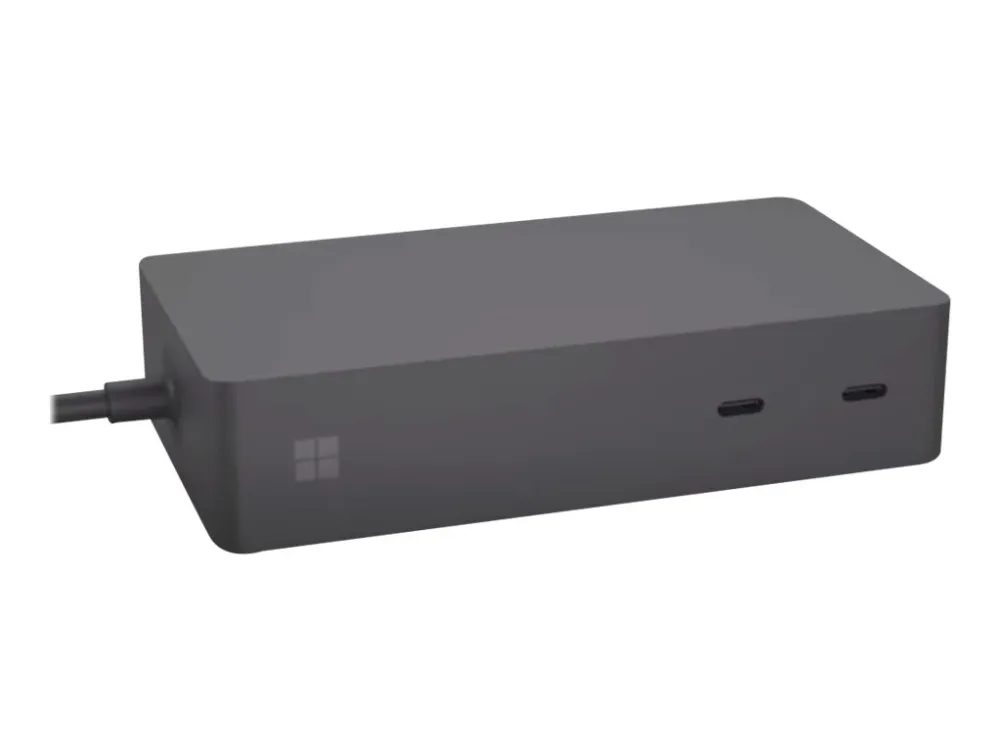 Microsoft Surface Dock 2 - Dokkingstasjon - Surface Connect - 2 x USB-C - 1GbE - 199 watt - for Surface Book 2, Book 3, Go, Go 2, Laptop, Laptop 2, Laptop 3, Pro, Pro 6, Pro 7, Pro X