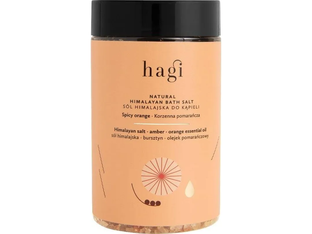 HAGI_Naturlig Himalaya-badesalt Krydret appelsin 480g