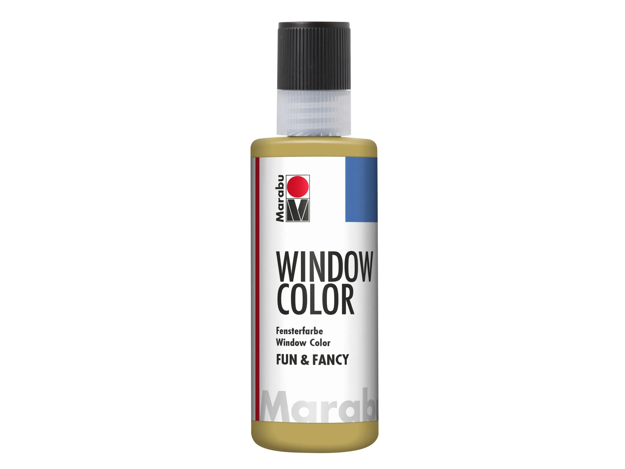 Marabu Window Color, Gull, Glassmaling, Væske, 80 ml, 1 stykker