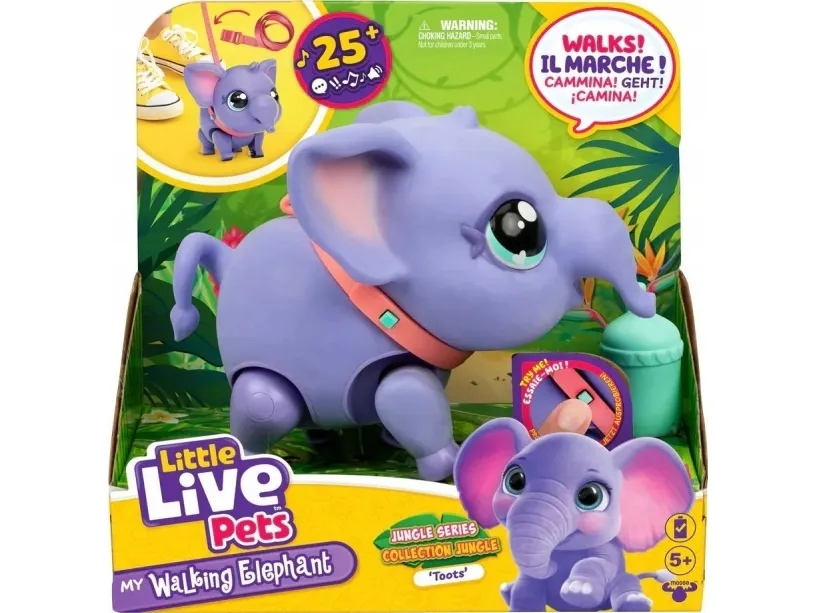 Interaktiv lekeelefant LITTLE LIVE PETS