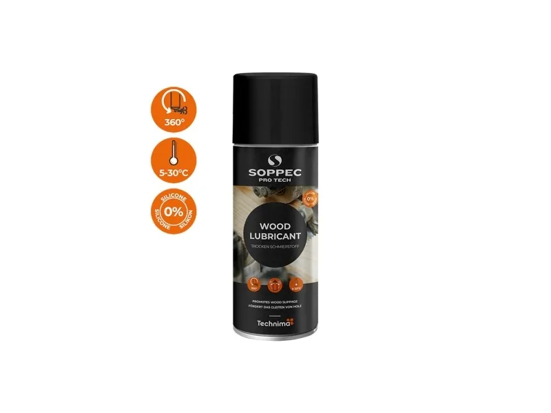 SOPPEC Pro Tech træsmørespray (tykkelseshøvl) silikonefri 400 ml. - 2019963