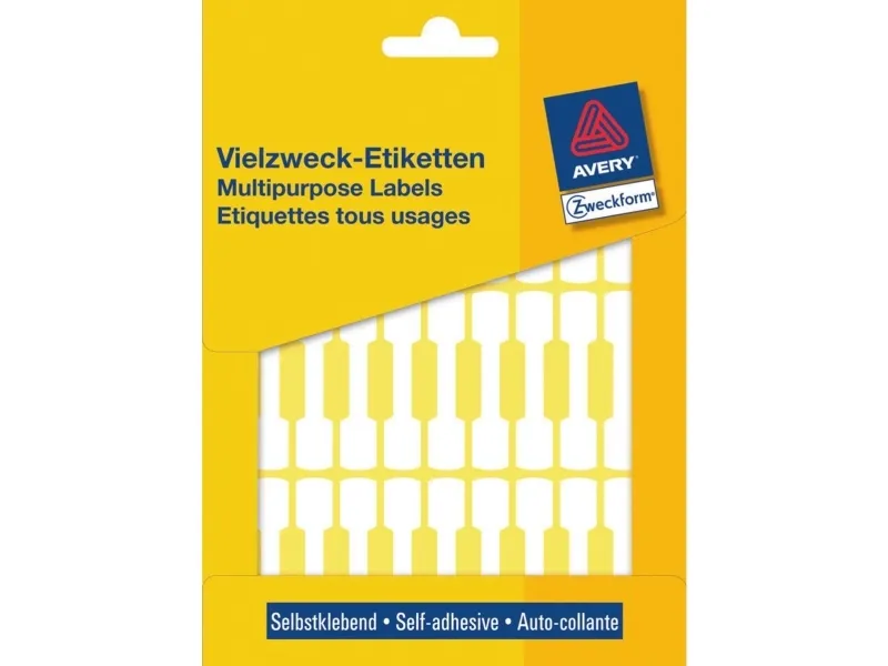 Avery Zweckform - Hvit - 54 x 11 mm 924 etikett(er) (30 ark flerbruks merkelapper
