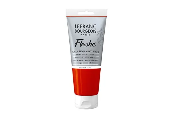 Flashe akryl 80 ml fluorescerende oransje