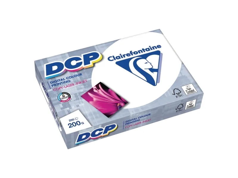 Printerpapir Clairefontaine DCP A3 200g (250 ark)