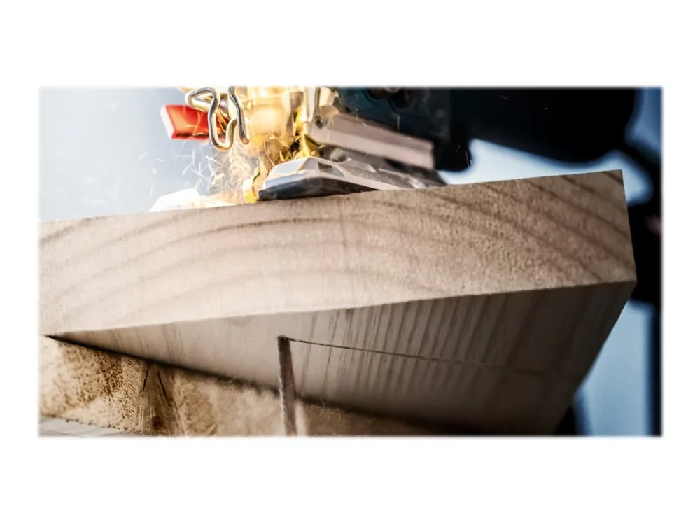 Bosch Expert Wood 2-side clean T308 BP - Stikksagblad - for kryssfinér, heltre, furniture board - 3 deler - T-skaft - lengde: 117 mm