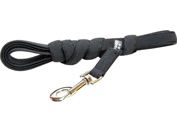 Julius-K9 K9 C&G line, sort/grå 14mm/3m u/håndt