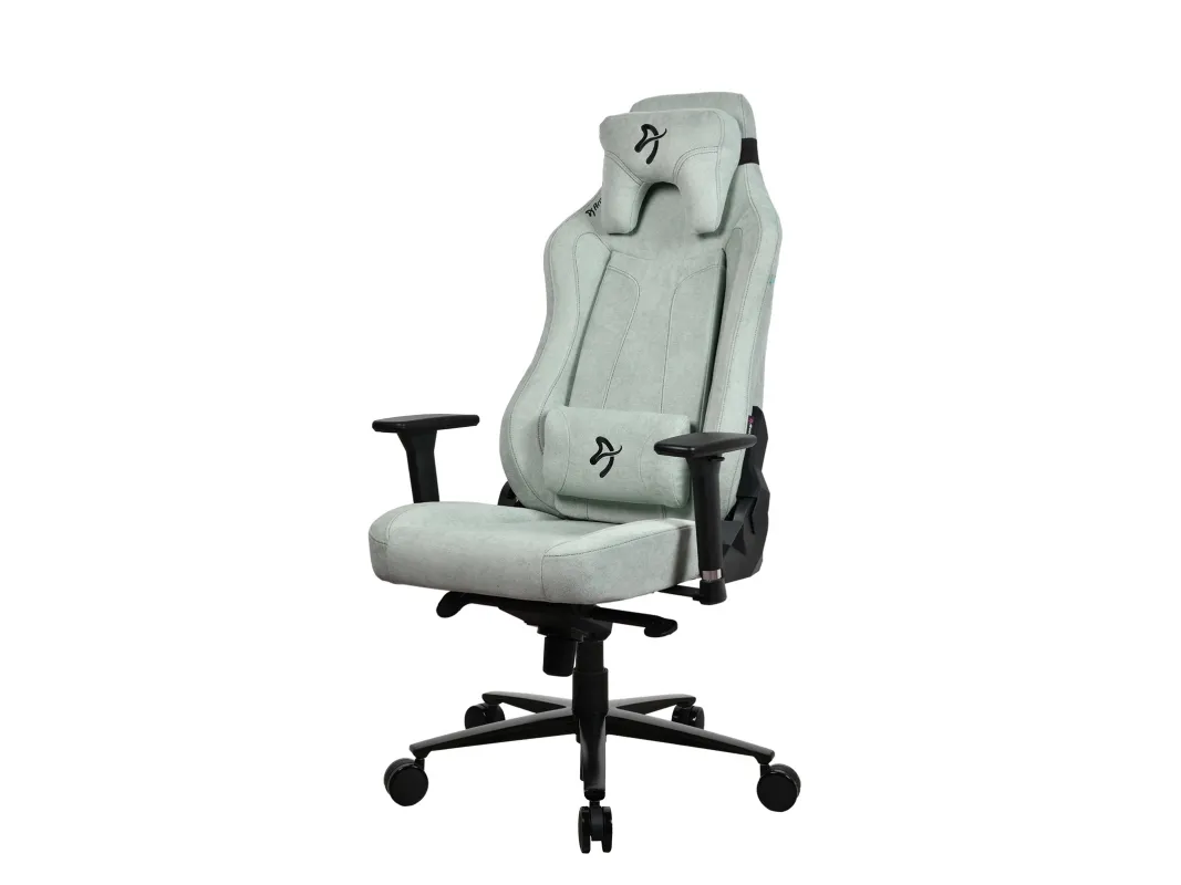 Arozzi Vernazza Soft Fabric - Gaming Chair - Pearl Green