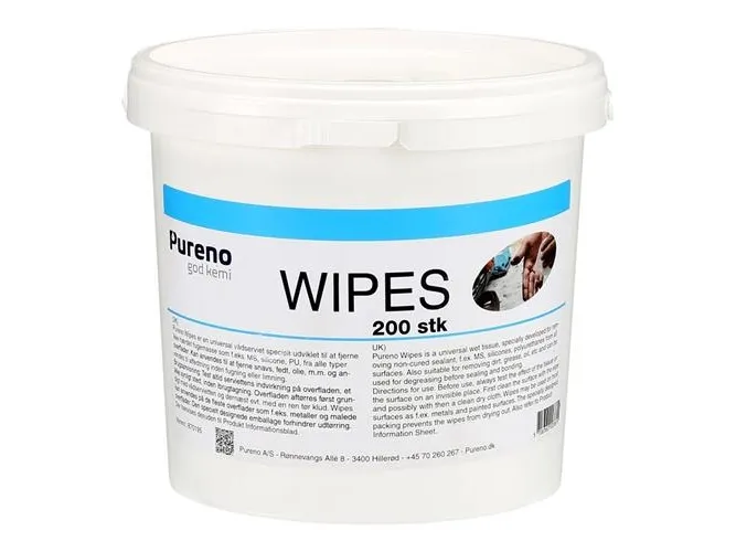 Renseserviet Industri Wipes-200 stk.