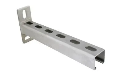 Walraven Skinnekonsol Strut - Rustfri stål RapidStrut Konsol 41x41 400mm