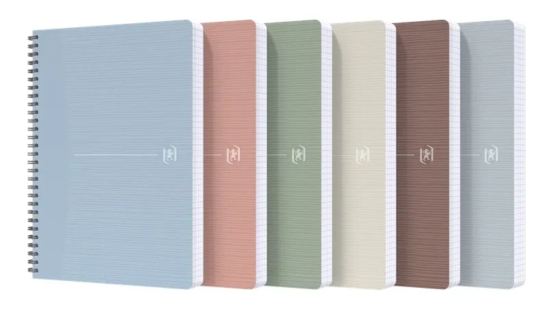 Notebook OXFORD My Rec'Up A5, fôret - ass. farge
