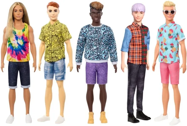 Barbie Fashionistas Ken Doll - 1 pcs/stk assorteret
