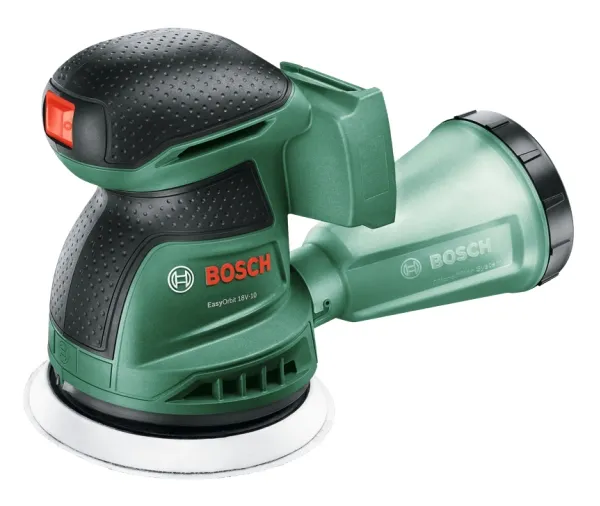 Bosch EasyOrbit 18V-10, Eksentersliper, Svart, Grønn, 10000 OPM, 23000 OPM, 1 mm, 5,5 m/s²