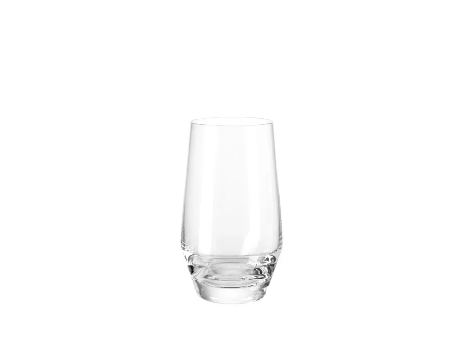 LEONARDO Puccini, Gjennomsiktig, Glass, 6 stykker, Rund, Klar, 365 ml