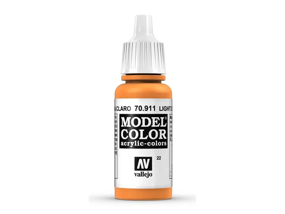 Vallejo 70.911, 17 ml, Oransje, Matte, Flaske