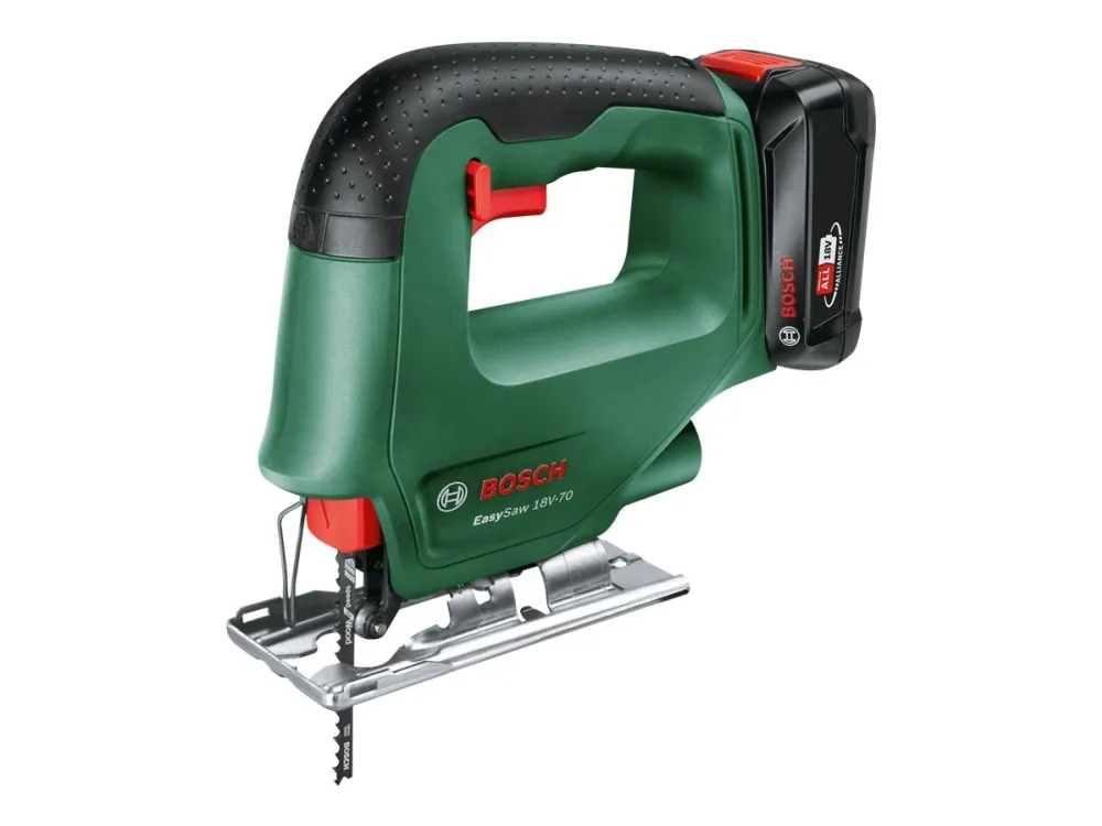 Bosch EasySaw 18V-70 - Løvsag - trådløs inkludert lader - 18 V
