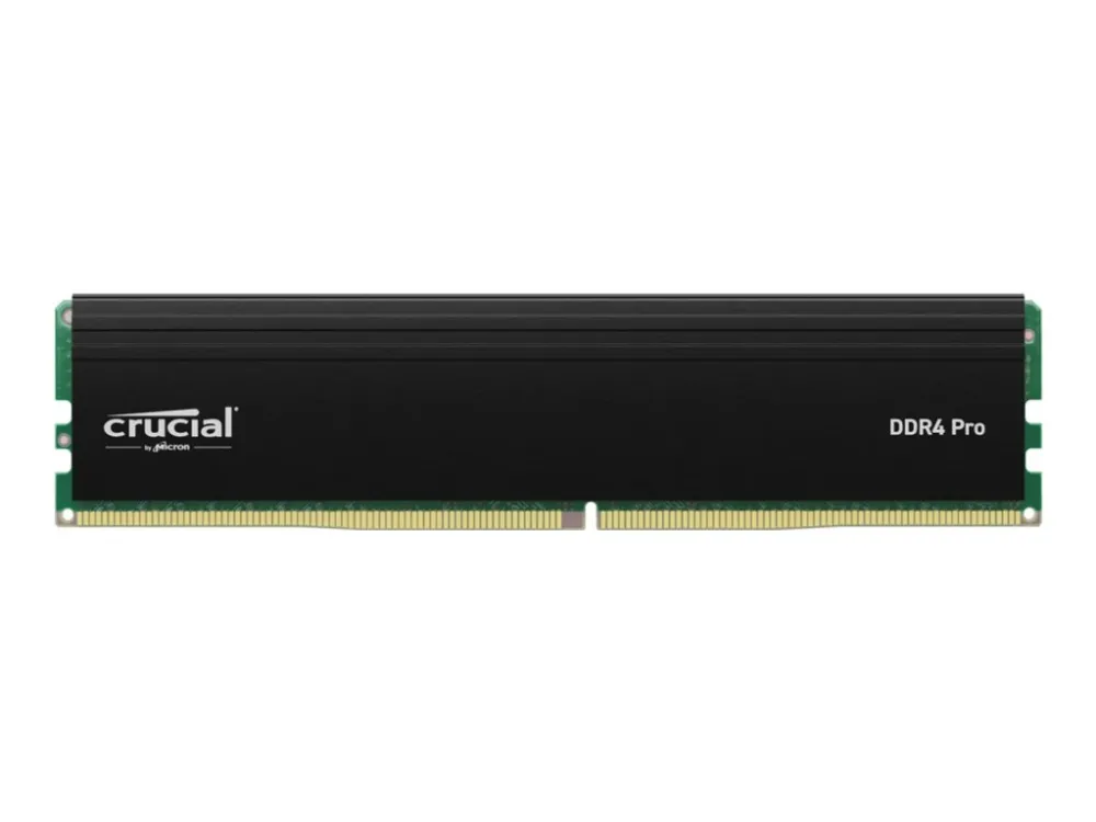 Crucial Pro - DDR4 - modul - 16 GB - DIMM 288-pin lav profil - 3200 MHz / PC4-25600 - CL22 - 1.2 V - ikke-bufret - ikke-ECC - atlasksort