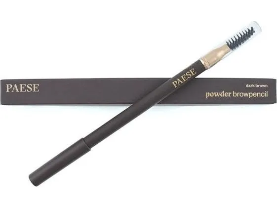 PAESE Powder Brow Pencil – pudderbrynspenn, Dark Brown, 1,19 g