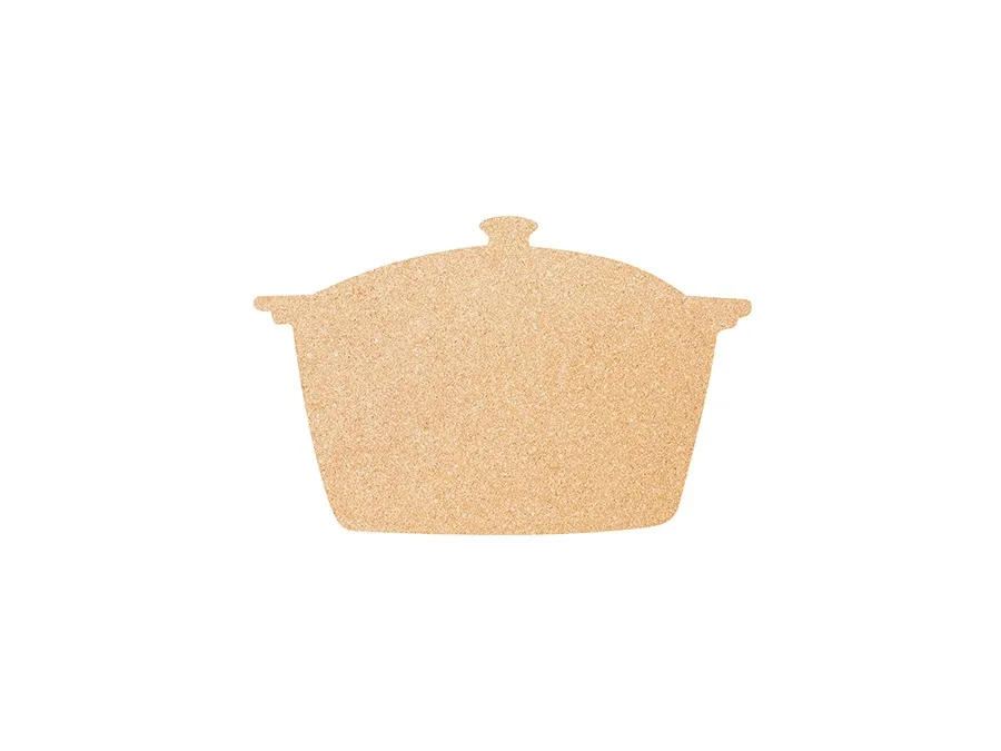 Securit CB-POT, Fast korktavle, Brun, Kork, Metall, 300 x 450 mm, 540 mm, 320 mm