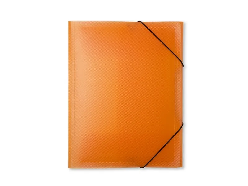 Docusmart Elastikmappe A4 PP Orange - (24 stk.)
