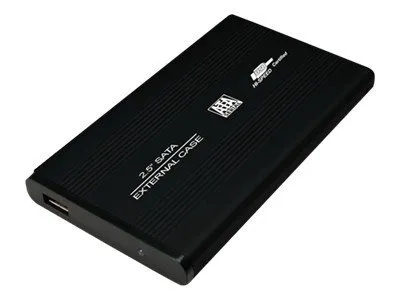 LogiLink Enclosure 2,5 S-ATA HDD USB 2.0 Alu - Lagringspakning - 2,5 - SATA 1.5Gb/s - USB 2.0 - sortering